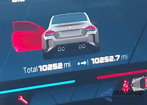 2023 BMW M2 из США, поврежденный, VIN 3MF13DM03P8D20634